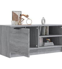 TV-Schrank Grau Sonoma 80x35x36,5 cm Holzwerkstoff