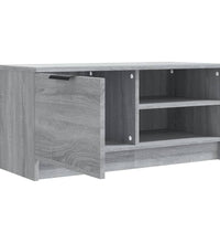 TV-Schrank Grau Sonoma 80x35x36,5 cm Holzwerkstoff