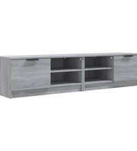 TV-Schränke 2 Stk. Grau Sonoma 80x35x36,5 cm Holzwerkstoff