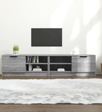 TV-Schränke 2 Stk. Grau Sonoma 80x35x36,5 cm Holzwerkstoff