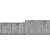 TV-Schrank Grau Sonoma 158,5x36x45 cm Holzwerkstoff