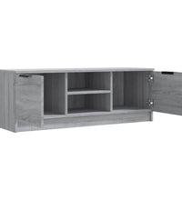 TV-Schrank Grau Sonoma 102x35x36,5 cm Holzwerkstoff