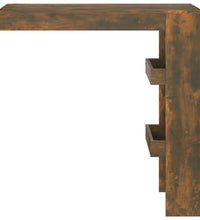 Wand-Bartisch Räuchereiche 102x45x103,5 cm Holzwerkstoff