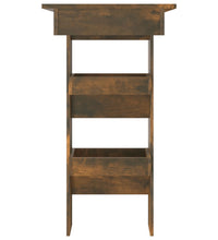 Wand-Bartisch Räuchereiche 102x45x103,5 cm Holzwerkstoff