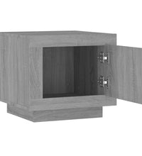 Couchtisch Grau Sonoma 51x50x45 cm Holzwerkstoff