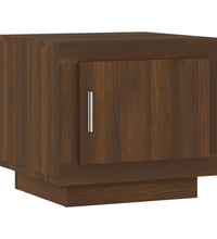Couchtisch Braun Eichen-Optik 51x50x45 cm Holzwerkstoff