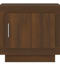 Couchtisch Braun Eichen-Optik 51x50x45 cm Holzwerkstoff