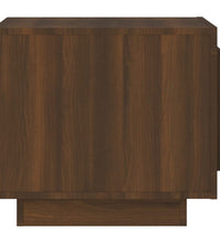 Couchtisch Braun Eichen-Optik 51x50x45 cm Holzwerkstoff