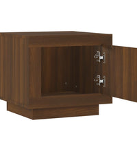 Couchtisch Braun Eichen-Optik 51x50x45 cm Holzwerkstoff