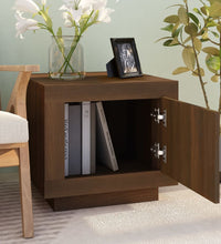 Couchtisch Braun Eichen-Optik 51x50x45 cm Holzwerkstoff