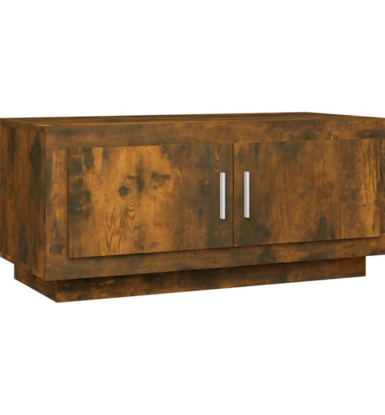 Couchtisch Räuchereiche 102x50x45 cm Holzwerkstoff