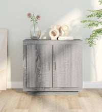 Sideboard Grau Sonoma 80x40x75 cm Holzwerkstoff