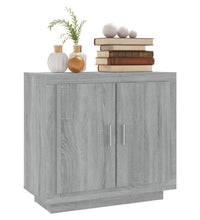 Sideboard Grau Sonoma 80x40x75 cm Holzwerkstoff