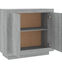 Sideboard Grau Sonoma 80x40x75 cm Holzwerkstoff