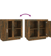 Sideboard Räuchereiche 80x40x75 cm
