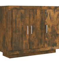 Sideboard Räuchereiche 92x35x75 cm Holzwerkstoff