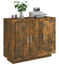 Sideboard Räuchereiche 92x35x75 cm Holzwerkstoff