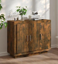 Sideboard Räuchereiche 92x35x75 cm Holzwerkstoff