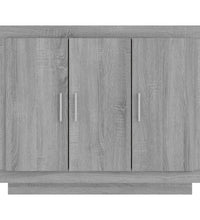 Sideboard Grau Sonoma 92x35x75 cm Holzwerkstoff