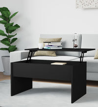 Couchtisch Schwarz 80x50,5x41,5 cm Holzwerkstoff