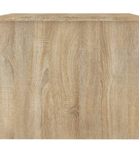 Couchtisch Sonoma-Eiche 80x50,5x41,5 cm Holzwerkstoff