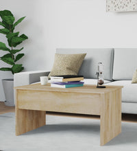 Couchtisch Sonoma-Eiche 80x50,5x41,5 cm Holzwerkstoff