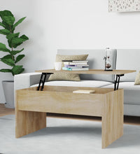 Couchtisch Sonoma-Eiche 80x50,5x41,5 cm Holzwerkstoff