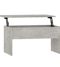 Couchtisch Betongrau 80x50,5x41,5 cm Holzwerkstoff