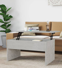 Couchtisch Betongrau 80x50,5x41,5 cm Holzwerkstoff