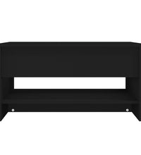 Couchtisch Schwarz 80x50x40 cm Holzwerkstoff