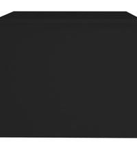 Couchtisch Schwarz 80x50x40 cm Holzwerkstoff