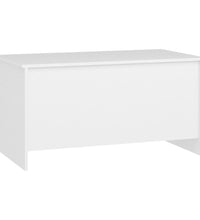 Couchtisch Weiß 102x55,5x52,5 cm Holzwerkstoff
