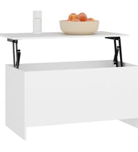 Couchtisch Weiß 102x55,5x52,5 cm Holzwerkstoff