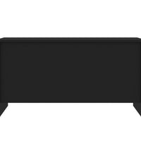 Couchtisch Schwarz 102x55,5x52,5 cm Holzwerkstoff