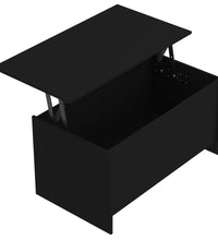 Couchtisch Schwarz 102x55,5x52,5 cm Holzwerkstoff