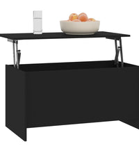 Couchtisch Schwarz 102x55,5x52,5 cm Holzwerkstoff