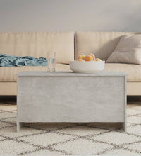 Couchtisch Betongrau 102x55,5x52,5 cm Holzwerkstoff