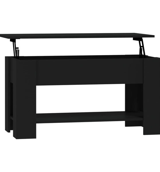 Couchtisch Schwarz 101x49x52 cm Holzwerkstoff