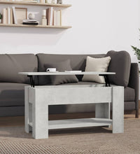 Couchtisch Betongrau 101x49x52 cm Holzwerkstoff