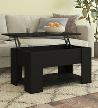 Couchtisch Schwarz 79x49x41 cm Holzwerkstoff