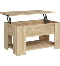 Couchtisch Sonoma-Eiche 79x49x41 cm Holzwerkstoff