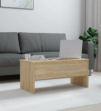 Couchtisch Sonoma-Eiche 102x50,5x46,5 cm Holzwerkstoff
