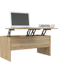 Couchtisch Sonoma-Eiche 102x50,5x46,5 cm Holzwerkstoff