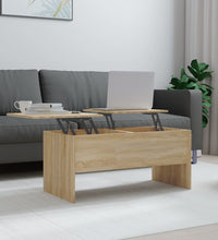 Couchtisch Sonoma-Eiche 102x50,5x46,5 cm Holzwerkstoff