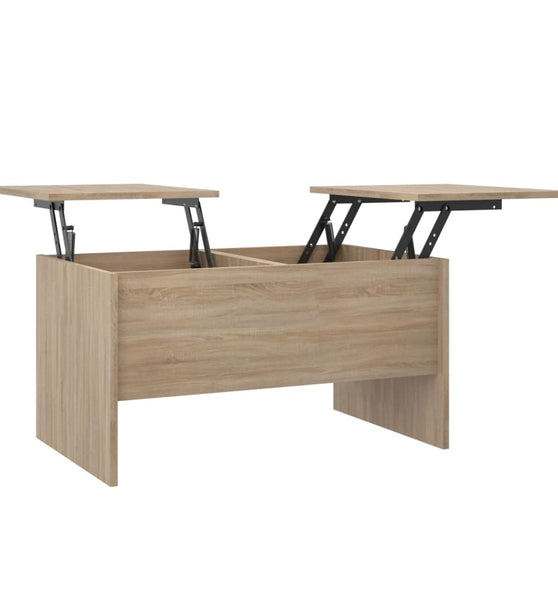 Couchtisch Sonoma-Eiche 80x50x42,5 cm Holzwerkstoff