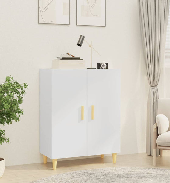Sideboard Weiß 70x34x90 cm Holzwerkstoff