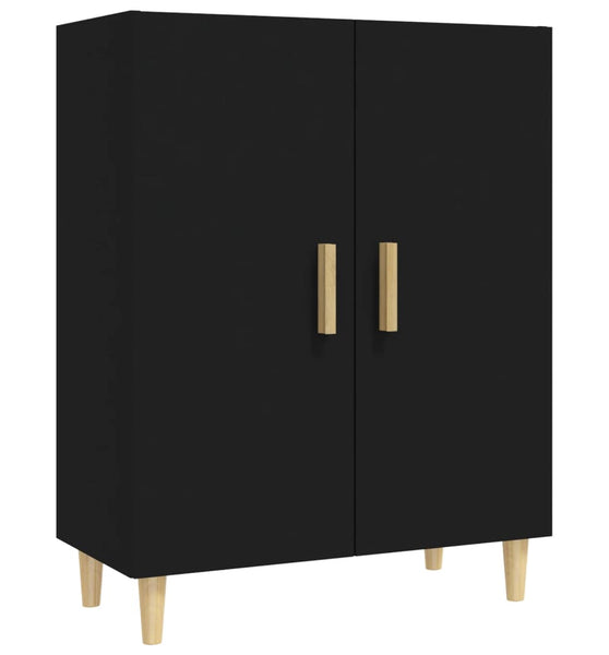 Sideboard Schwarz 70x34x90 cm Holzwerkstoff