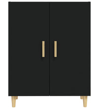 Sideboard Schwarz 70x34x90 cm Holzwerkstoff