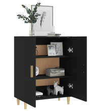 Sideboard Schwarz 70x34x90 cm Holzwerkstoff