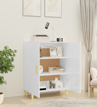 Sideboard Hochglanz-Weiß 70x34x90 cm Holzwerkstoff